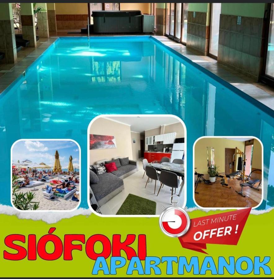 Apartamento Dorina Wellness Siófok Exterior foto